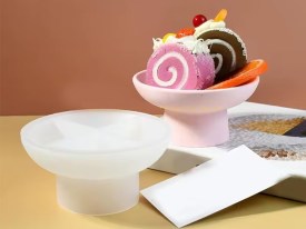 Molde silicona base plato apoyo 